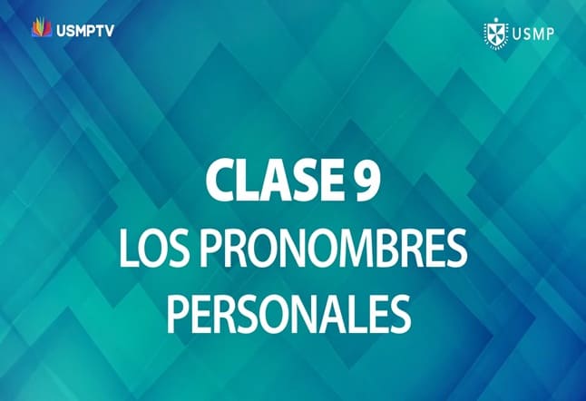 Capítulo N° 9 - Pronombres